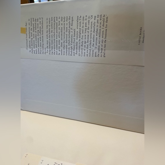 The Custom Body ERA by Hugo Pfau Hardcover - Duster 1920-30 Cars Written 1970’s - Picture 4 of 8